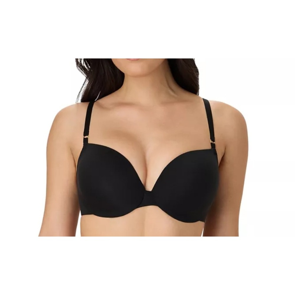 Maidenform Strapless Bra Womens 40C Black Smooth Finish Convertible SE6900 NWT